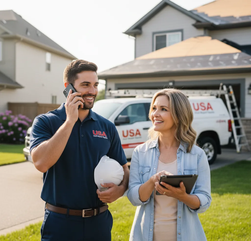 USA Roof Repair Experts customer support in Rayville